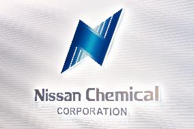 Nissan Chemical signboard and logo